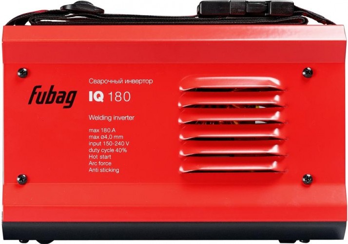 Сварочный инвертор FUBAG IQ180 [38831]