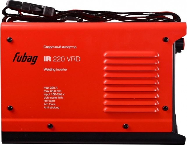 Сварочный инвертор FUBAG IR 220 VRD [31405]